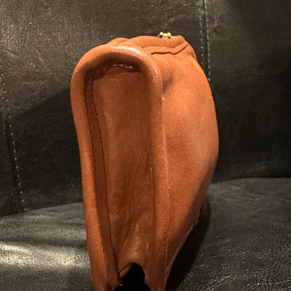 Vintage Coach #7167 Cosmetic Case BT SLG Small Leather Good Makeup Kit - Picture 3 of 11